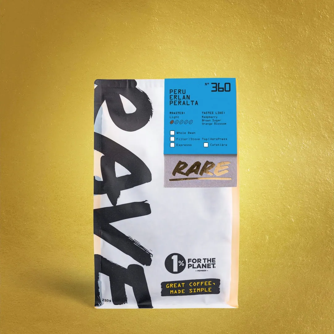 RAVE Coffee Peru Erlan Peralta Nº 360
